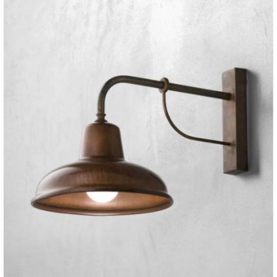 il fanale 243.05.OR mediterran loft ipari loft vintage lampa rez falikar loft indusztrialis rusztikus country femlampa etterem bisztro etkezo toszkan konyha toscana provence.JPG